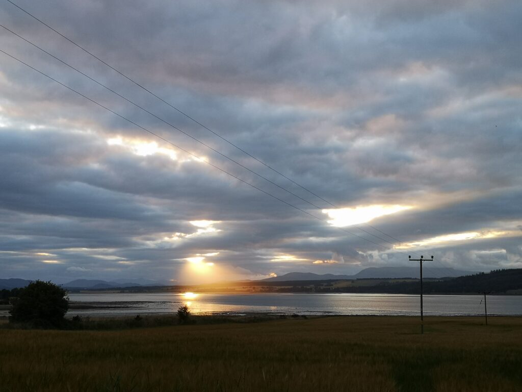 Sonnenuntergang m Moray Firth Sonnenuntergang m Moray Firth