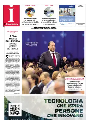 Prima Pagina "L'Innovazione | Corriere della Sera"