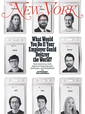 Prima Pagina "New York Magazine"