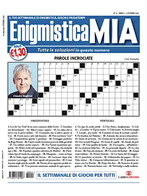 Prima Pagina "Enigmistica MIA"