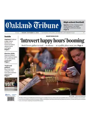 Prima Pagina "Oakland Tribune"