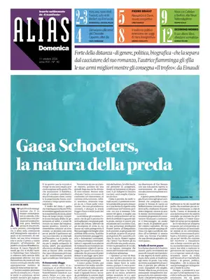 Prima Pagina "Alias Domenica | Il Manifesto"