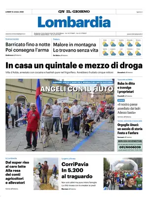 Prima Pagina "Il Giorno | Lombardia"