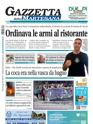 Prima Pagina "Gazzetta della Martesana"