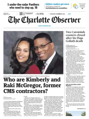 Prima Pagina "The Charlotte Observer"