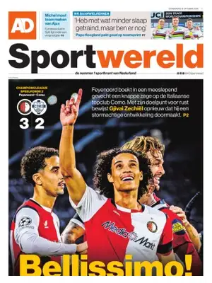 Prima Pagina "AD Sportwereld"