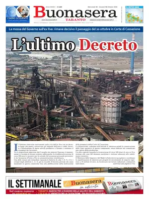 Prima Pagina "Buonasera | Taranto"