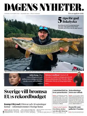 Prima Pagina "Dagens Nyheter"