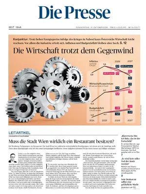 Prima Pagina "Die Presse"