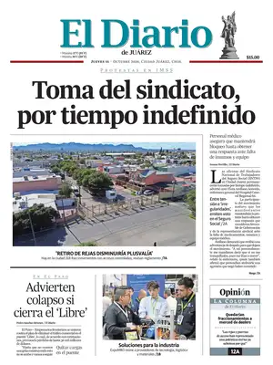 Prima Pagina "El Diario de Juárez"