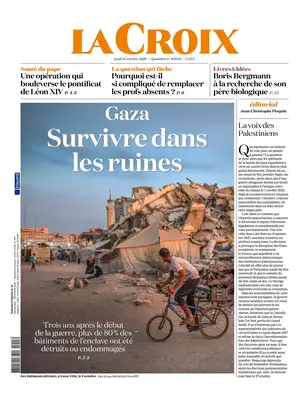 Prima Pagina "La Croix"