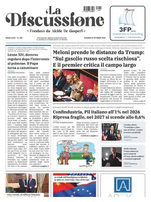 Prima Pagina "La Discussione"