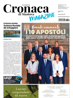 Prima Pagina "La nuova Cronaca di Mantova"