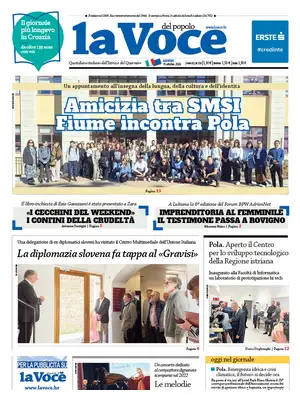 Prima Pagina "La Voce del popolo"