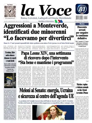 Prima Pagina "La Voce | Roma"