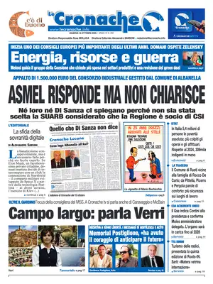 Prima Pagina "Le Cronache Lucane"