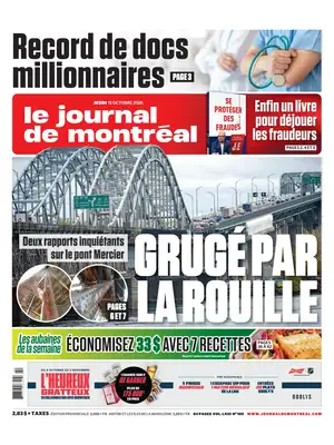 Prima Pagina "Le Journal de Montréal"