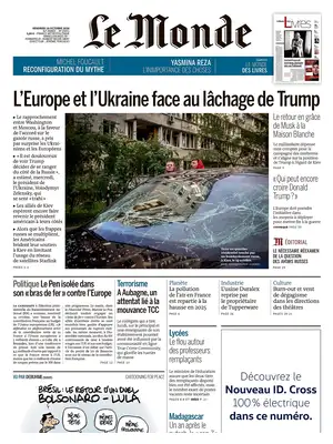 Prima Pagina "Le Monde"