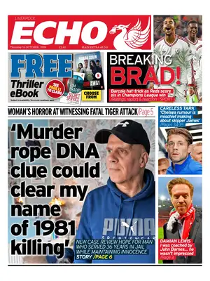 Prima Pagina "Liverpool Echo"