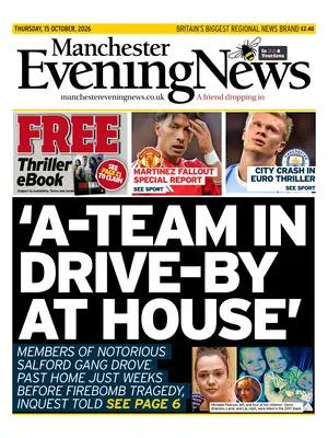 Prima Pagina "Manchester Evening News"