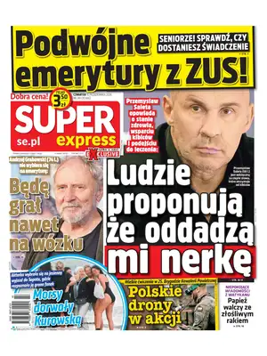 Prima Pagina "Super Express"