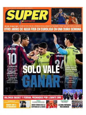 Prima Pagina "Superdeporte"