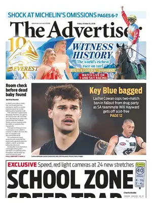 Prima Pagina "The Advertiser"