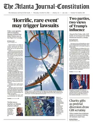 Prima Pagina "The Atlanta Journal-Constitution"