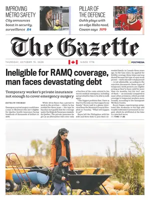 Prima Pagina "The Gazette (Montreal)"