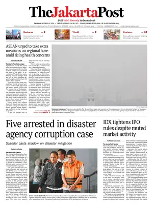 Prima Pagina "The Jakarta Post"