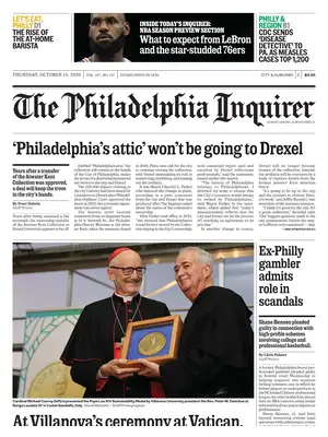 Prima Pagina "The Philadelphia Inquirer"