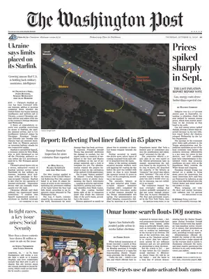 Prima Pagina "The Washington Post"