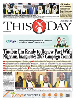 Prima Pagina "ThisDay"