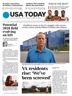 Prima Pagina "USA Today"