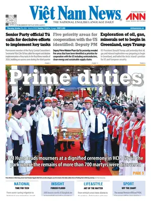 Prima Pagina "Viet Nam News"