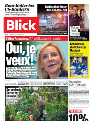 Prima Pagina "Blick"