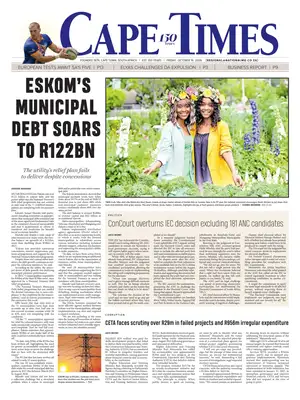 Prima Pagina "Cape Times"