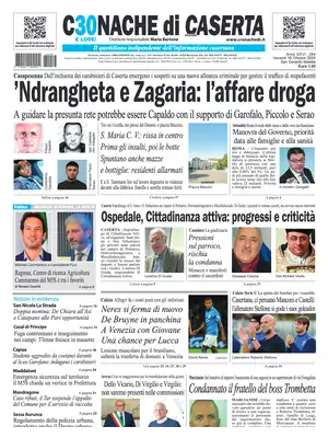 Prima Pagina "Cronache di Caserta"