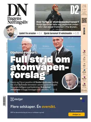 Prima Pagina "Dagens Næringsliv | DN"