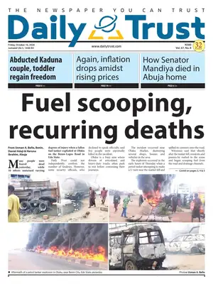 Prima Pagina "Daily Trust"
