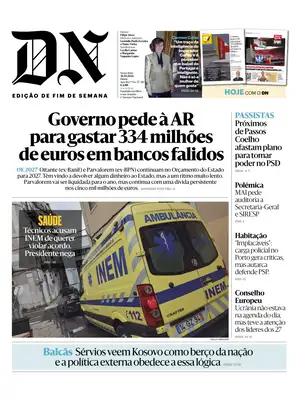 Prima Pagina "Diário de Notícias"