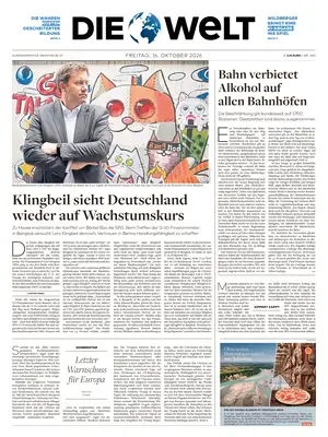 Prima Pagina "Die Welt"