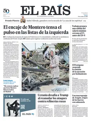 Prima Pagina "El País"