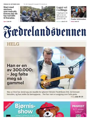 Prima Pagina "Fædrelandsvennen"