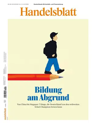 Prima Pagina "Handelsblatt"
