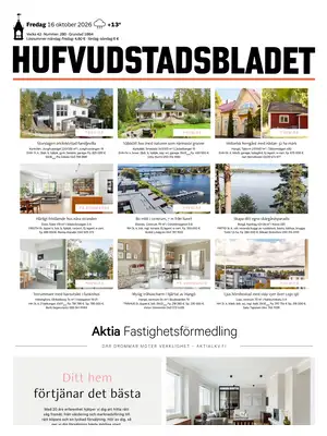 Prima Pagina "Hufvudstadsbladet"