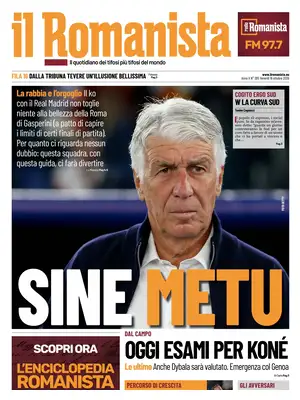 Prima Pagina "Il Romanista"