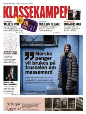 Prima Pagina "Klassekampen"