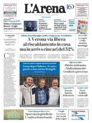 Prima Pagina "L'Arena | Verona"