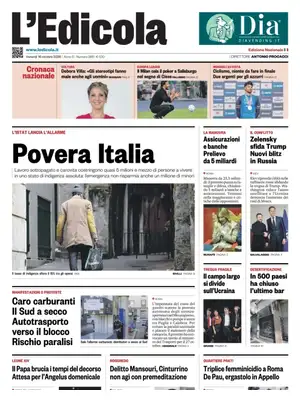 Prima Pagina "L'Edicola | Nazionale"